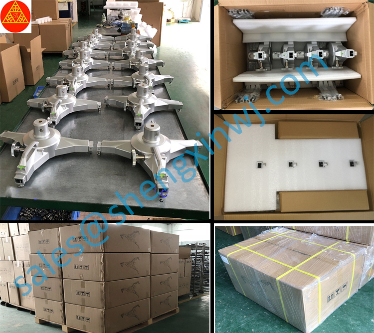 three point clamp in production line 3 점 클램프 3 점 클램프