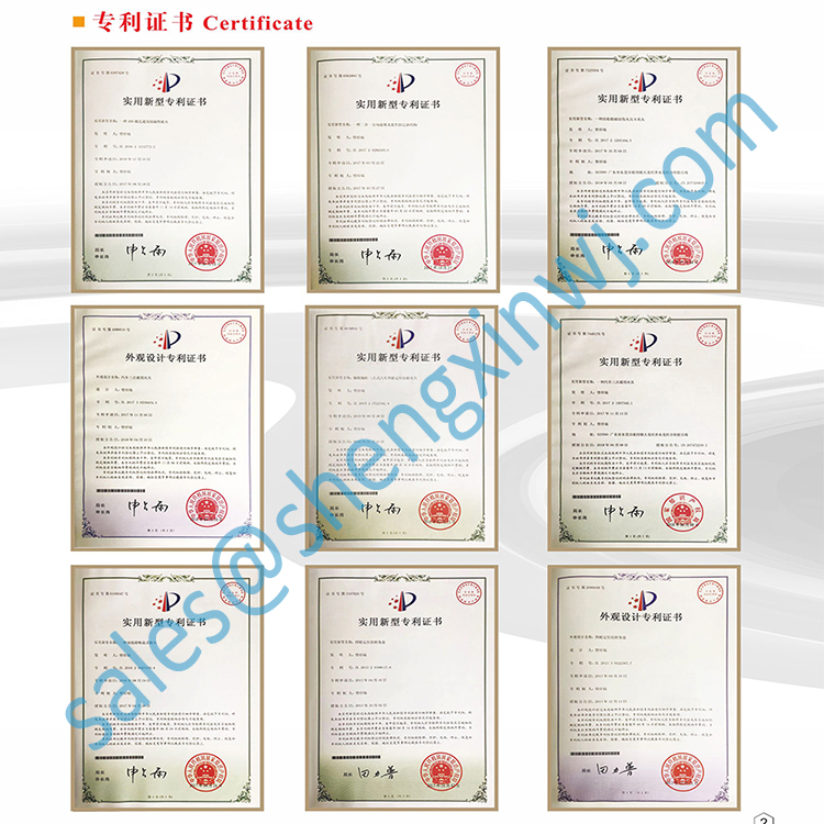 certifcates for truck alignment clamp 트럭 정렬 클램프 인증서
