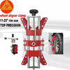 3 점 내구성 휠 정렬 기계 클램프