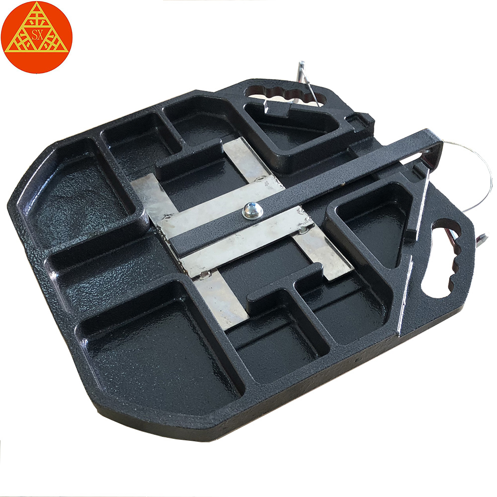 휠 정렬 장치용 알루미늄 정렬 턴테이블 플레이트